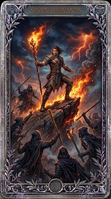Seven of Wands