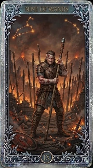 Nine of Wands