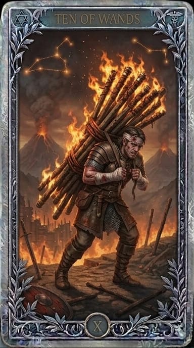 Ten of Wands