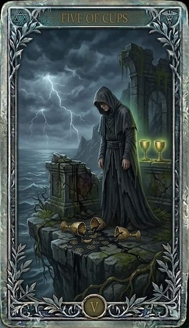Five of Cups