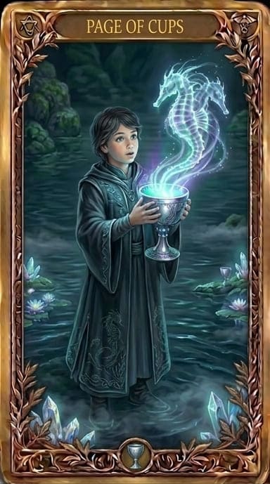 Page of Cups