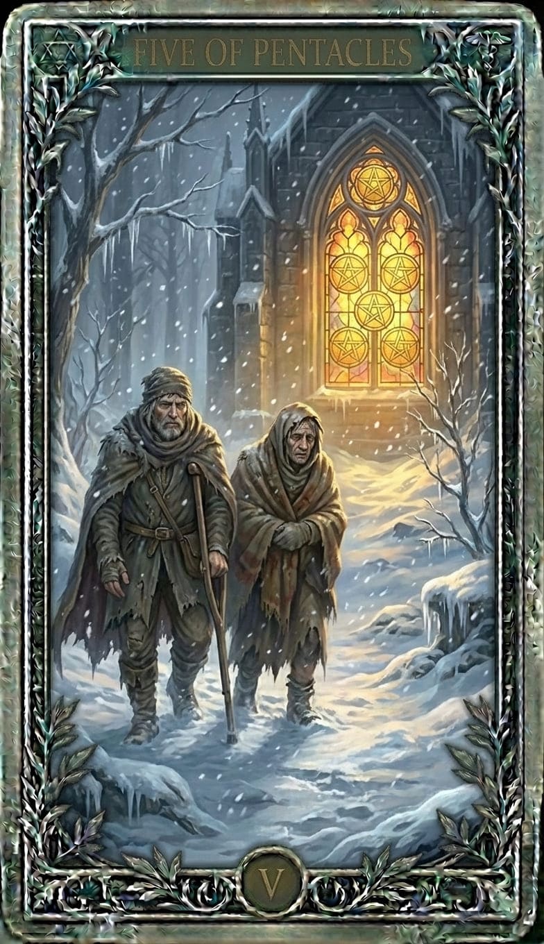 Five of Pentacles