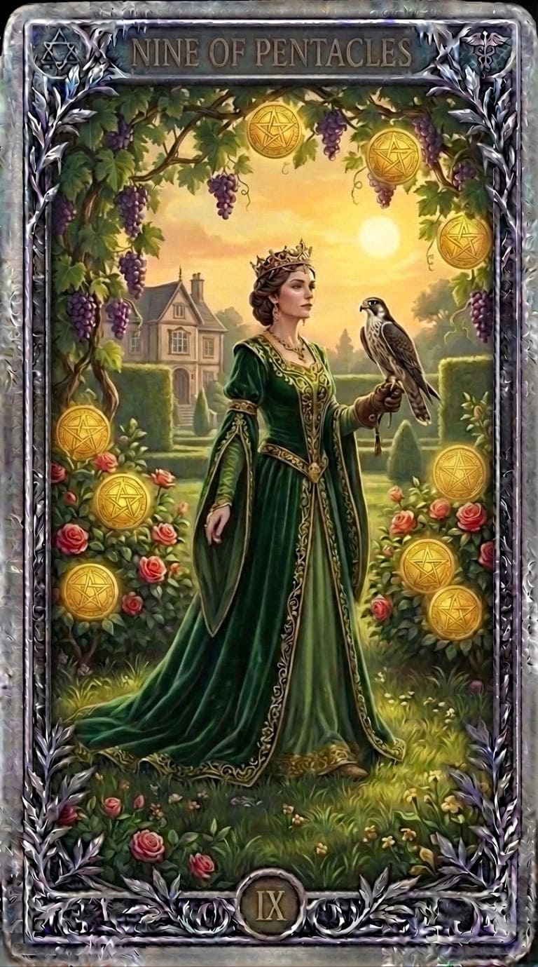 Nine of Pentacles